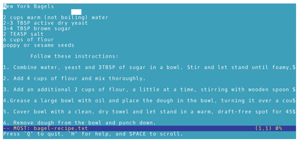 Command Line – most » Linux Magazine