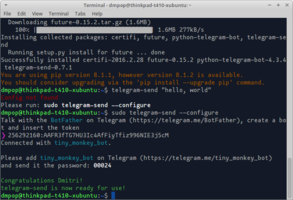 Push Messages From The Command Line To Telegram Linux Magazine