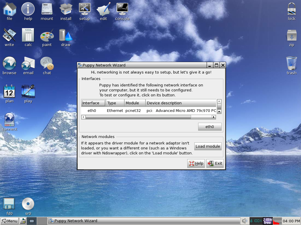 Friends with Puppy Linux