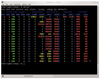 Figure 1: When launched without parameters, Dstat writes a new line with metrics every second.