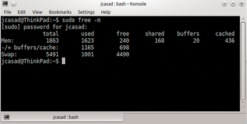 check free memory linux