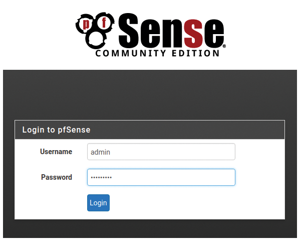 Screenshot of firewall (pfSense) traffic passing of smartphone