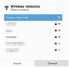 Figure 1: After commissioning, associate with the WiFi network provided by PirateBox.