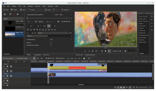 Tutorials Kdenlive And Imagemagick Linux Magazine