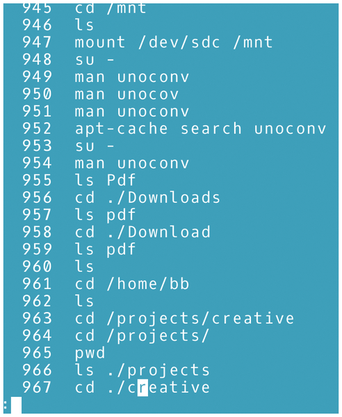 Command Line Bash History Linux Magazine