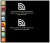 Figure 1: The easiest and most visible, but probably least convenient, way to embed clickable links to the latest news in your desktop is to save them in the correct format in your Desktop folder.