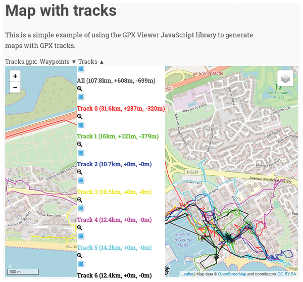 gpx viewer classes