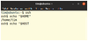 Figure 1: If you press Tab at this point in OSH, the shell automatically completes $HOSTNAME.