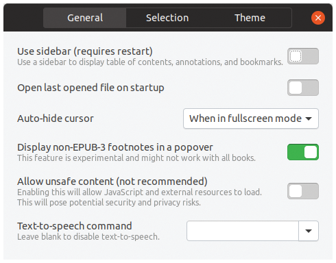 Tutorial Foliate Page 1 3 Linux Magazine