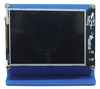 Figure 1: The front of the intelligent PyPortal display. The resistive touchscreen requires a certain amount of pressure before it reacts.