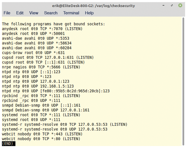Health Check - Page: 1.3 » Linux Magazine