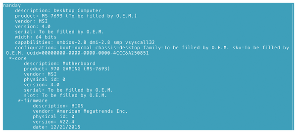 Command Line – Hardware Information » Linux Magazine