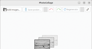 Figure 1: Thanks to its intuitive design, PhotoCollage does not require any training.