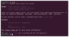Figure 1: Vale helpfully suggests creating a basic configuration file.