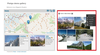 Figure 1: The homepage of a Piwigo installation showing all albums, a photo map (left), and the single album view (right).
