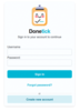 Figure 1: Create a new account for each Donetick user.