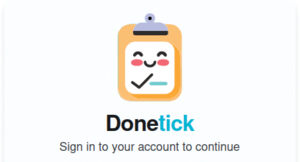 Figure 1: Create a new account for each Donetick user.