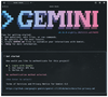 Figure 1: The Gemini CLI login prompt shows you three options.