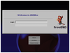 Figure 4: The default FreeBSD login manager has a distinctive look. Figure 4: The default FreeBSD login manager has a distinctive look.