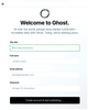 Figure 1: The Ghost installer interface. Figure 1: The Ghost installer interface.