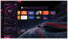 Figure 1: GX Control lets you configure the allocated system resources for the browser, such as RAM and bandwidth.