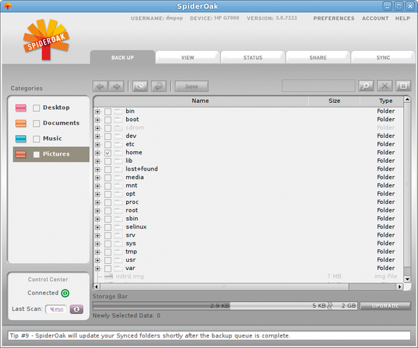 spideroak linux spideroak linux