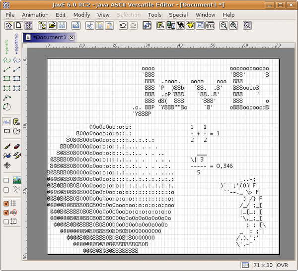 Computer Text Art