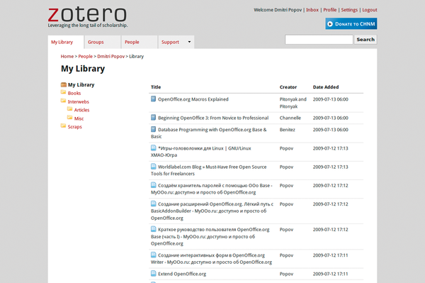 sync zotero with endnote