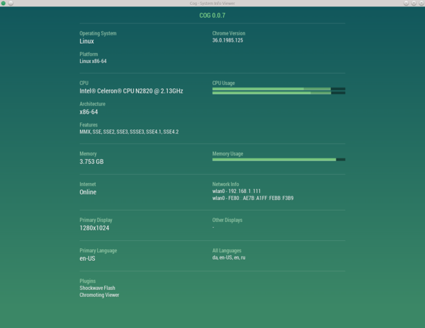 cog system info viewer cog system info viewer
