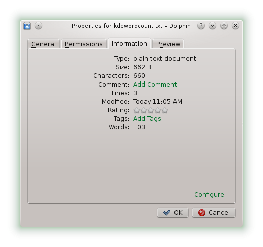 Linux Word Count Quick Tip: Word Count in KDE » Linux Magazine
