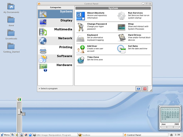 Absolute Linux 13.0. with IceWM and PCMan » Linux Magazine